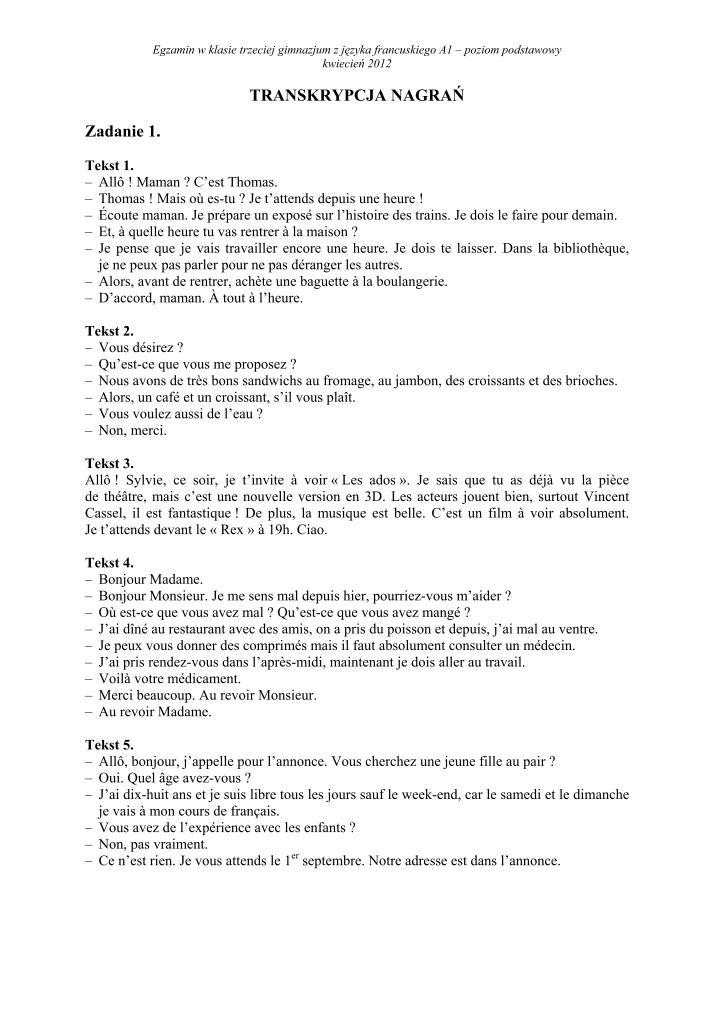 Transkrypcja-jezyk-francuski-p. podstawowy-egzamin-gimnazjalny-2012-strona-01