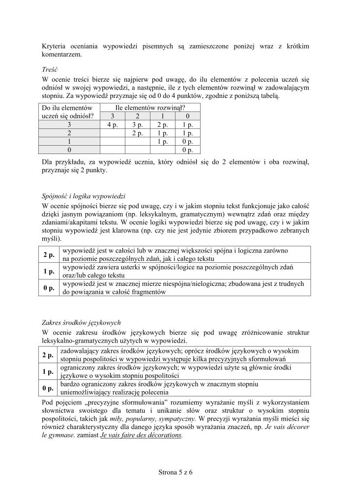 Odpowiedzi-jezyk-francuski-p. rozszerzony-egzamin-gimnazjalny-2012-strona-05