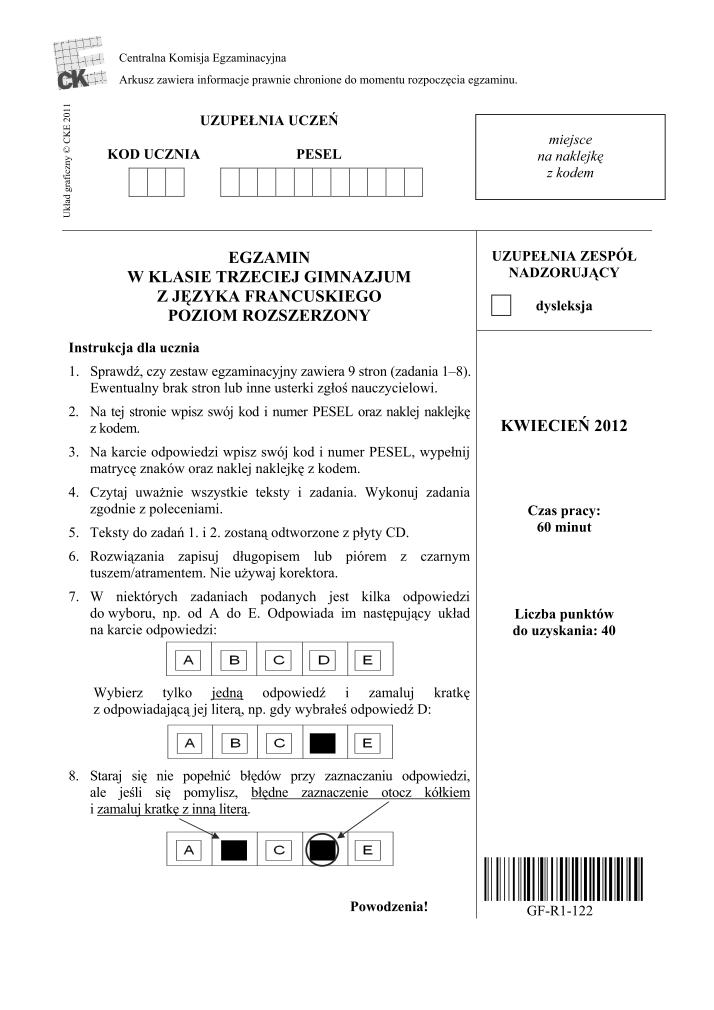Pytania-jezyk-francuski-p. rozszerzony-egzamin-gimnazjalny-2012-strona-01