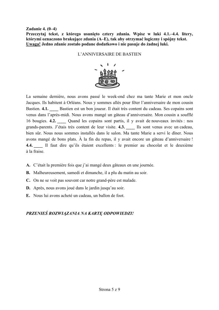 Pytania-jezyk-francuski-p. rozszerzony-egzamin-gimnazjalny-2012-strona-05