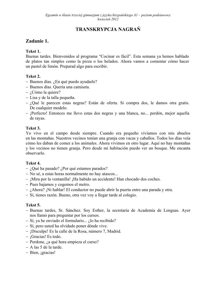 Transkrypcja-jezyk-hiszpanski-p. podstawowy-egzamin-gimnazjalny-2012-strona-01