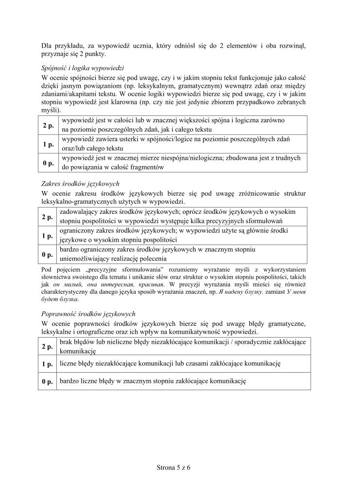 Odpowiedzi-jezyk-rosyjski-p. rozszerzony-egzamin-gimnazjalny-2012-strona-05
