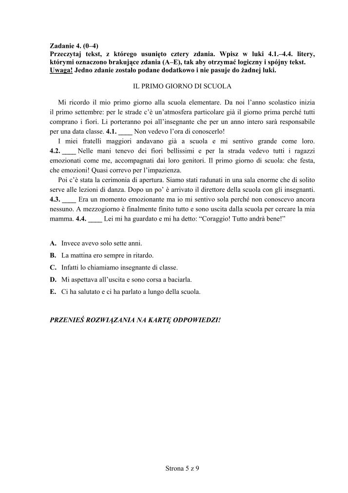 Pytania-jezyk-wloski-p. rozszerzony-egzamin-gimnazjalny-2012-strona-05