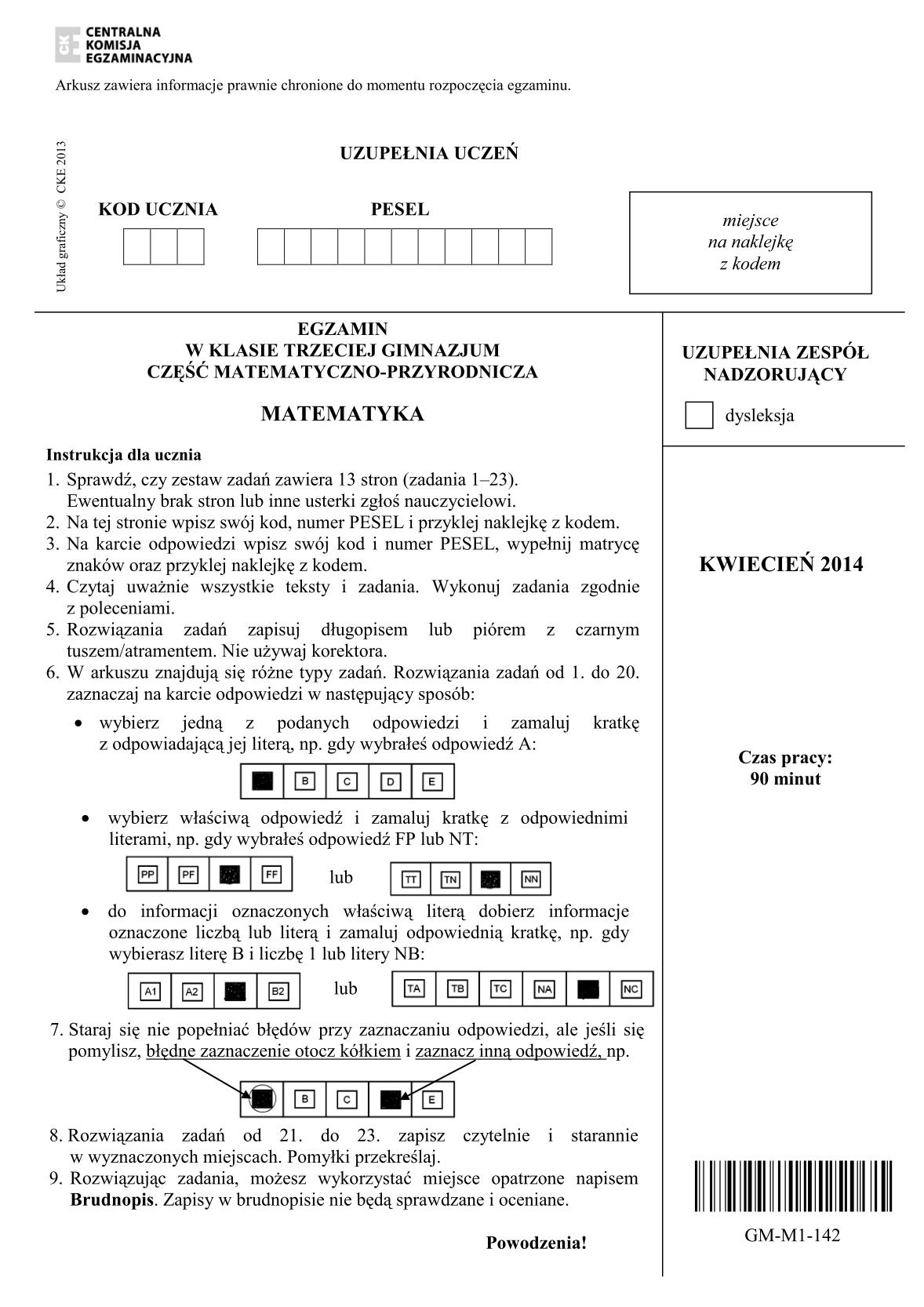 pytania-matematyka-egzamin-gimnazjalny-2014-1
