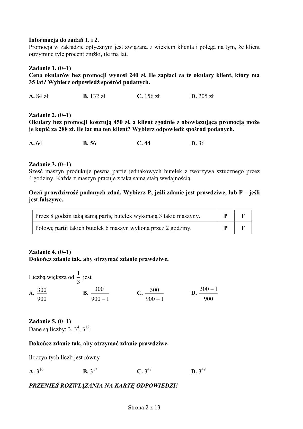 pytania-matematyka-egzamin-gimnazjalny-2014-2
