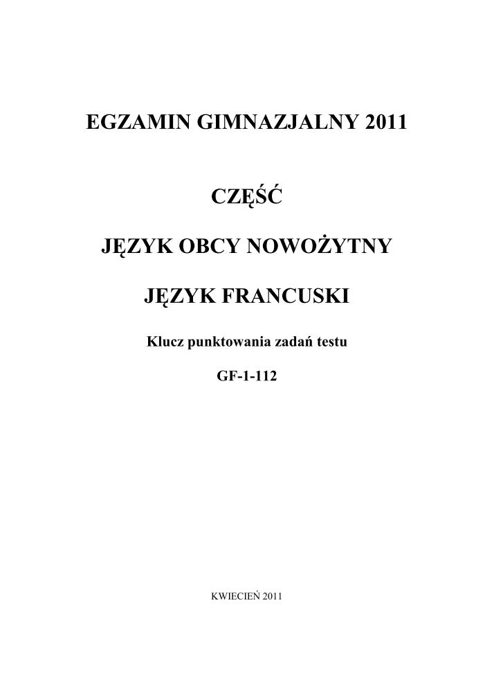 Odpowiedzi-język-francuski-egzamin-gimnazjalny-2011-strona-01