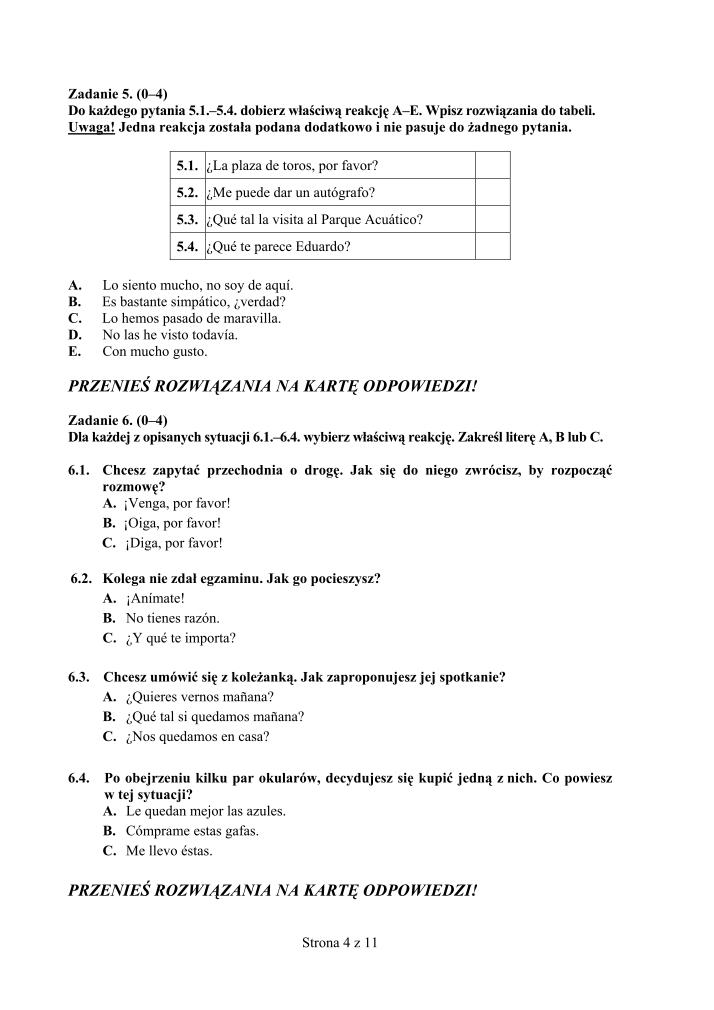Pytania-język-hiszpanski-egzamin-gimnazjalny-2011-strona-04