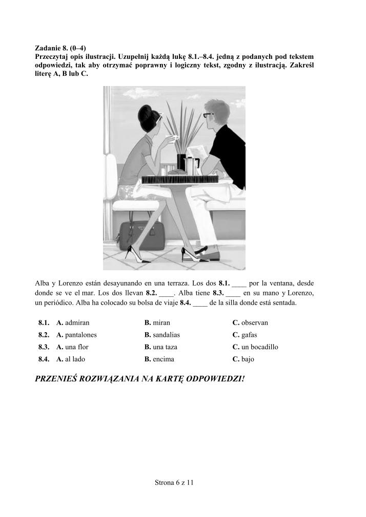 Pytania-język-hiszpanski-egzamin-gimnazjalny-2011-strona-06