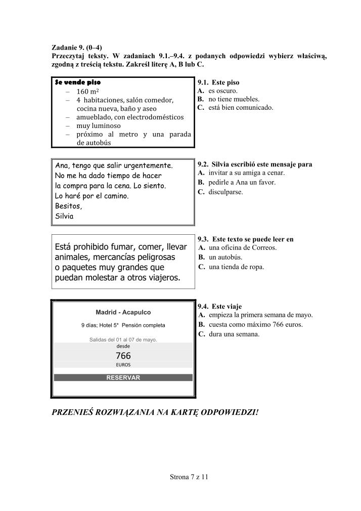 Pytania-język-hiszpanski-egzamin-gimnazjalny-2011-strona-07