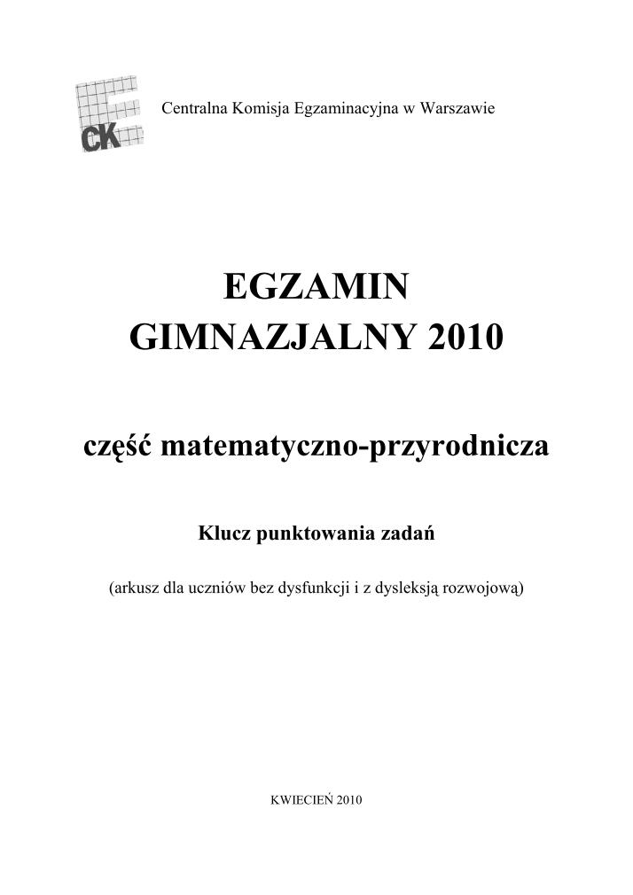 Odpowiedzi-czesc-matematyczno-przyrodnicza-egzamin-gimnazjalny-2010-strona-01