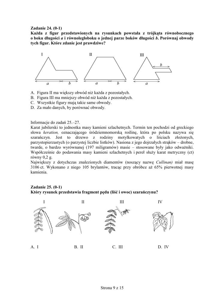 Pytania-czesc-matematyczno-przyrodnicza-egzamin-gimnazjalny-2010-strona-09