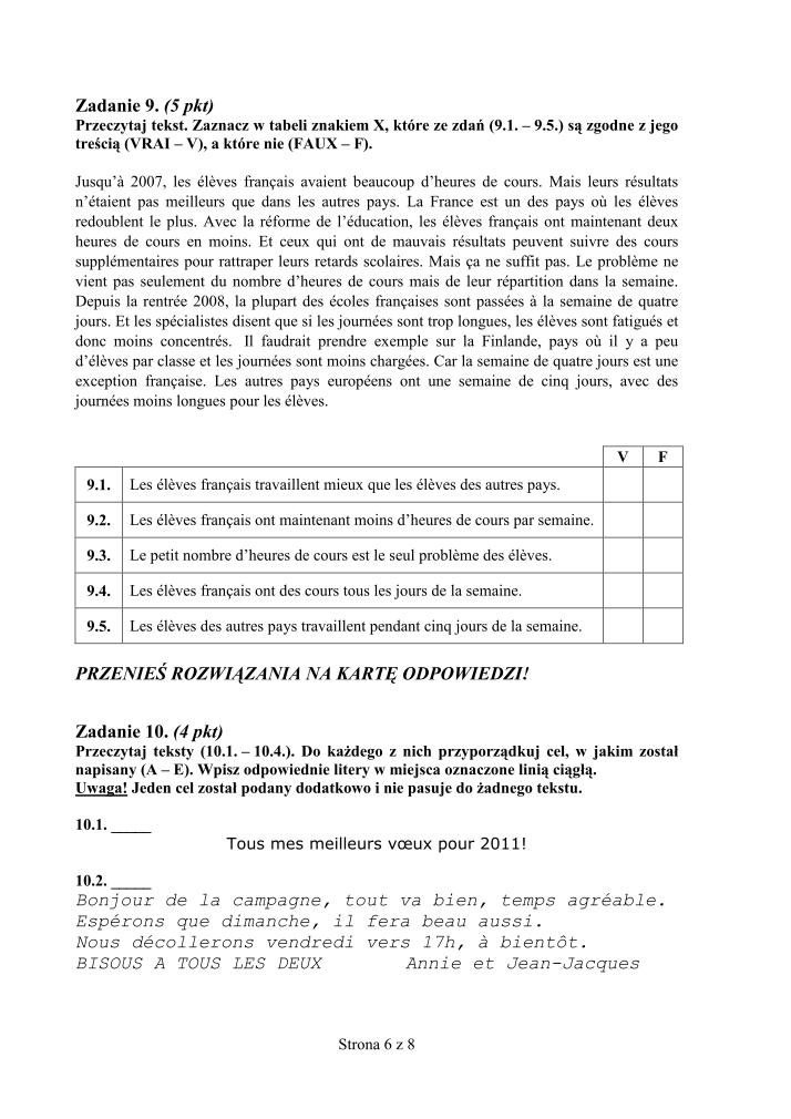 Pytania-jezyk-francuski-egzamin-gimnazjalny-2010-strona-06