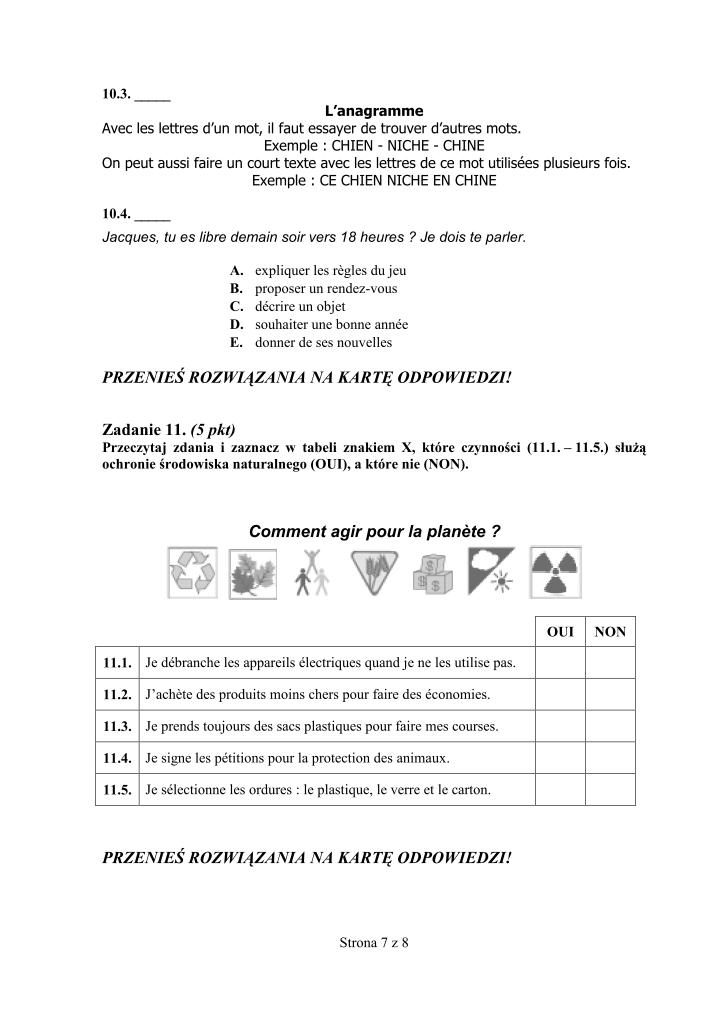 Pytania-jezyk-francuski-egzamin-gimnazjalny-2010-strona-07