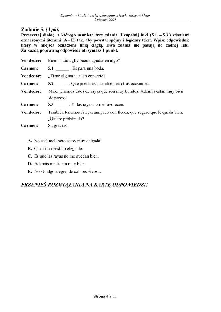 Pytania-jezyk-hiszpanski-egzamin-gimnazjalny-2009-strona-04
