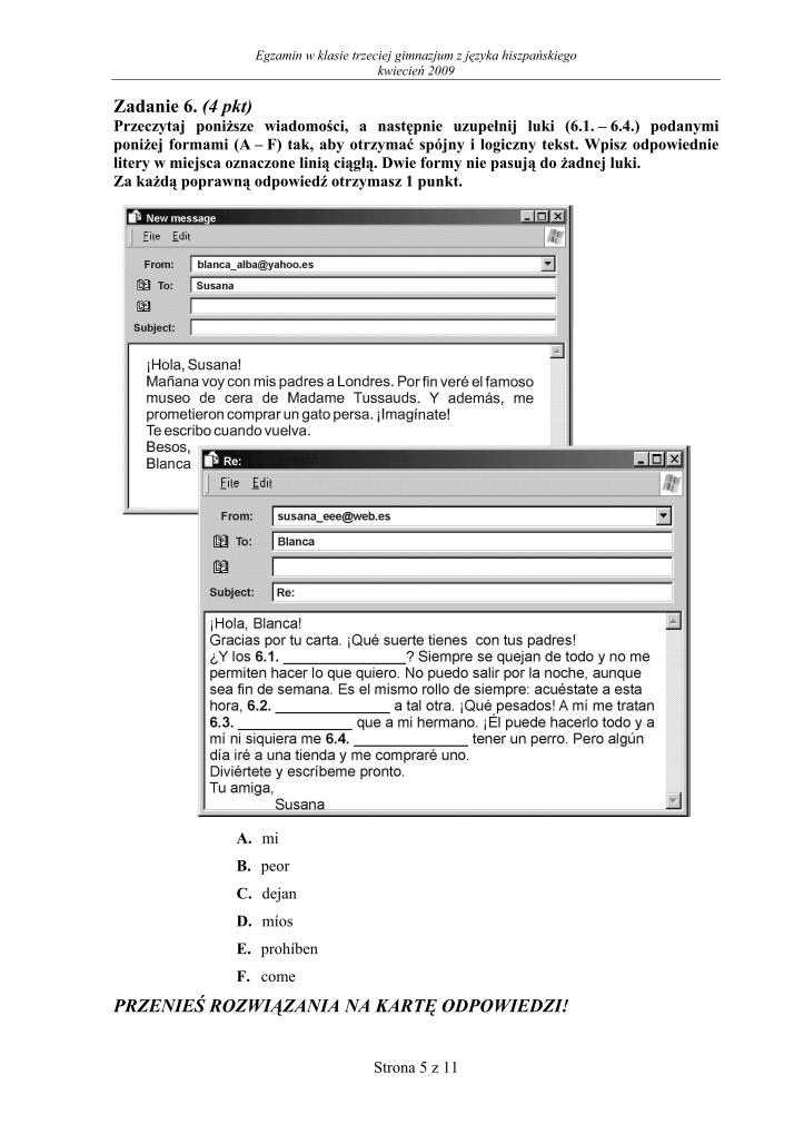 Pytania-jezyk-hiszpanski-egzamin-gimnazjalny-2009-strona-05