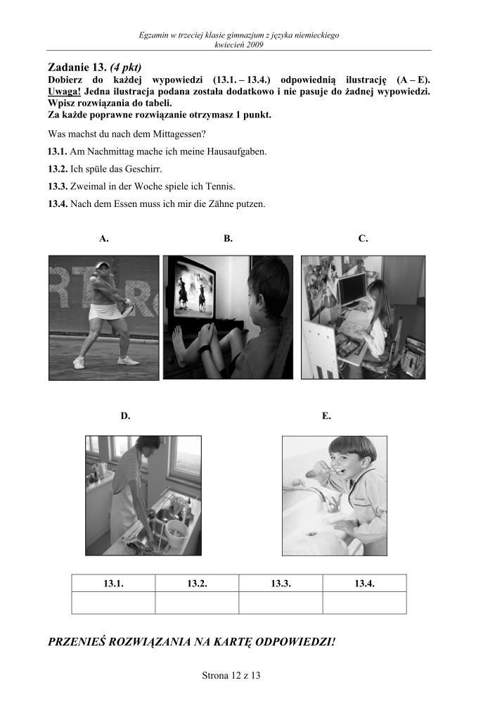 Pytania-jezyk-niemiecki-egzamin-gimnazjalny-2009-strona-12