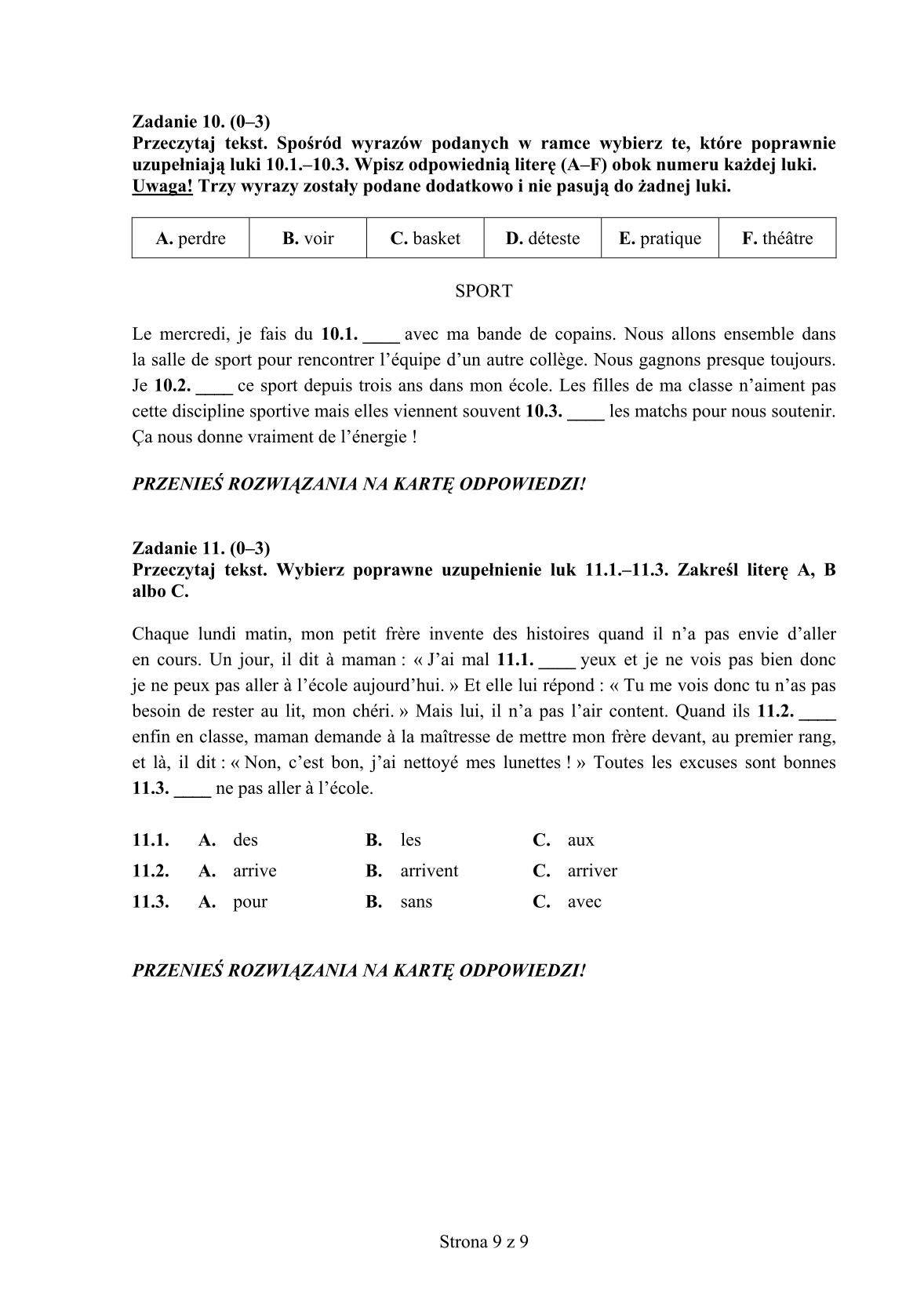 pytania-francuski-poziom-podstawowy-egzamin-gimnazjalny-25.04.2014-9
