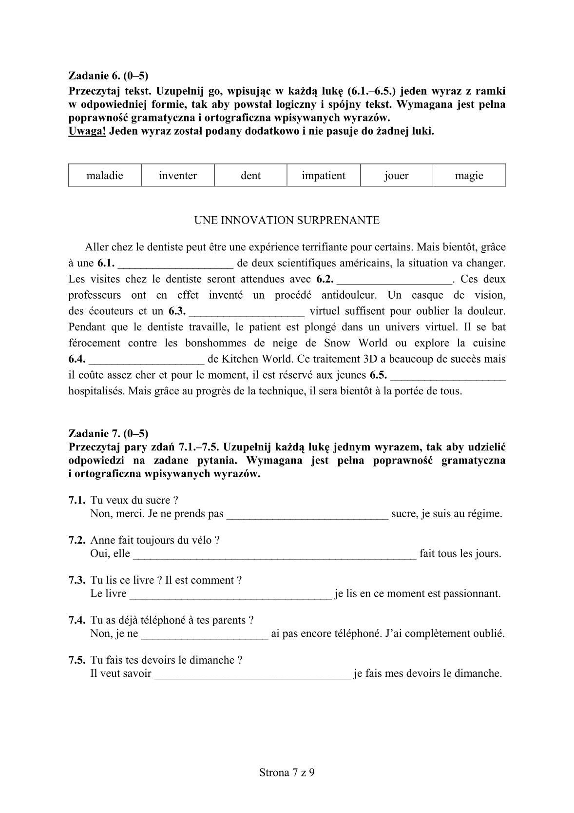 pytania-francuski-poziom-rozszerzony-egzamin-gimnazjalny-25.04.2014-7