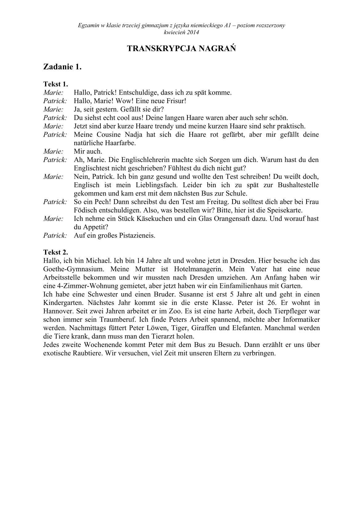 transkrypcja-niemiecki-poziom-rozszerzony-egzamin-gimnazjalny-25.04.2014-1