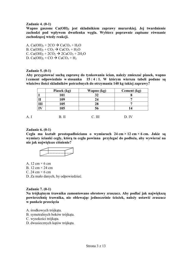 Pytania-czesc-matematyczno-przyrodnicza-egzamin-gimnazjalny-2006-strona-03