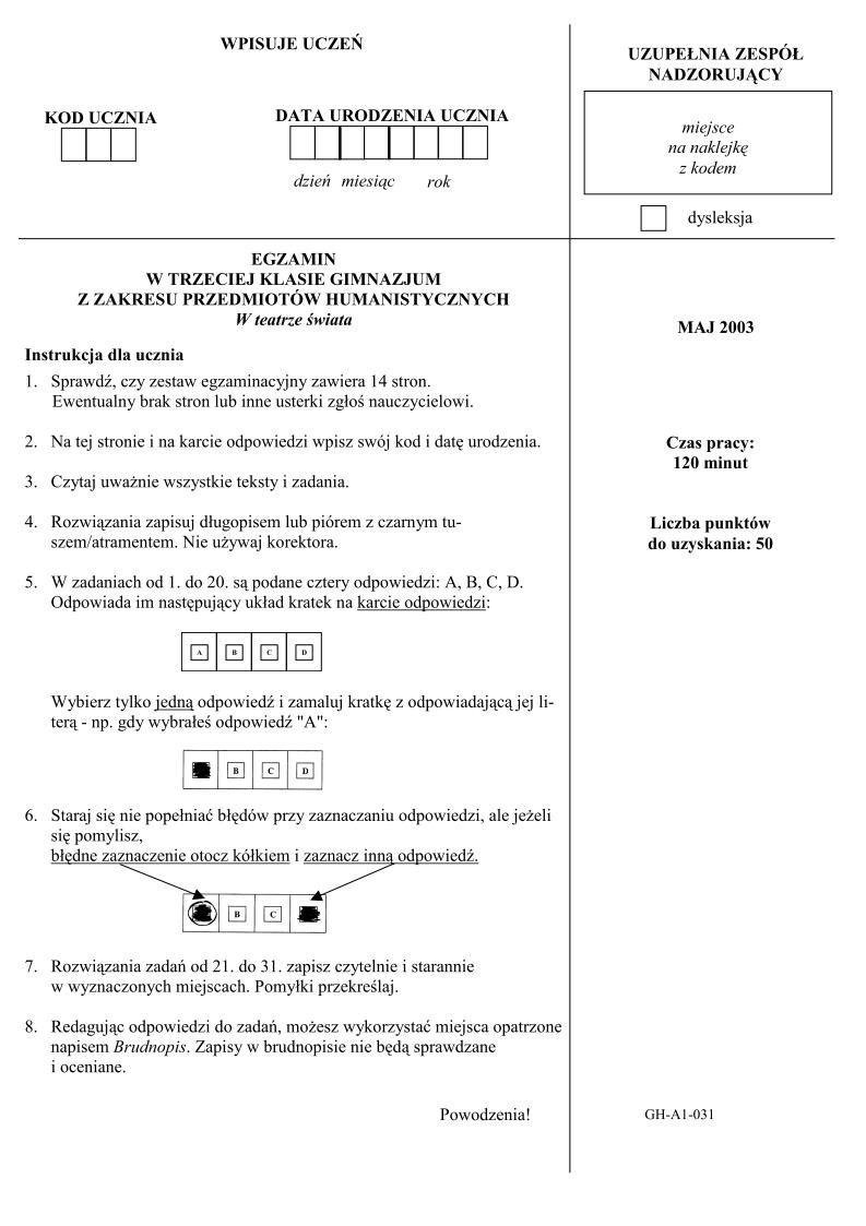Pytania-czesc-humanistyczna-egzamin-gimnazjalny-2003-strona-01