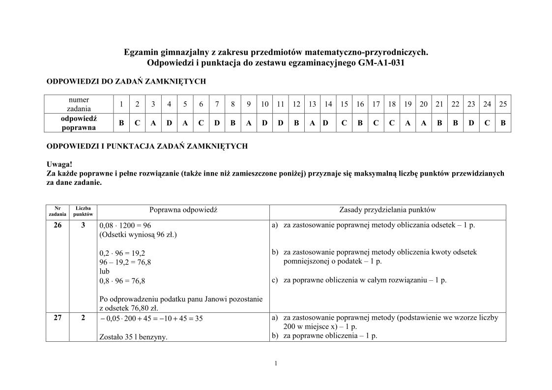 Odpowiedzi-czesc-matematyczno-przyrodnicza-egzamin-gimnazjalny-2003-strona-01