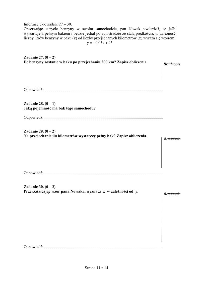 Pytania-czesc-matematyczno-przyrodnicza-egzamin-gimnazjalny-2003-strona-11