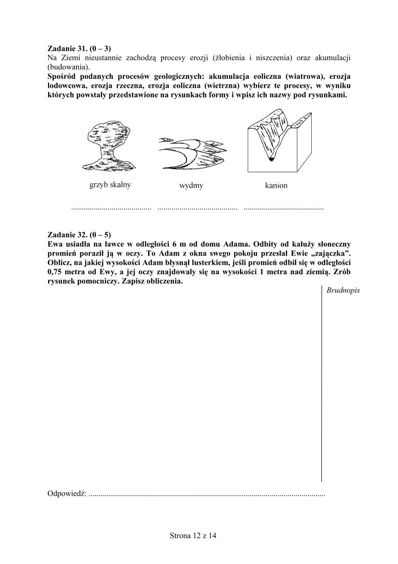 Pytania-czesc-matematyczno-przyrodnicza-egzamin-gimnazjalny-2003-strona-12