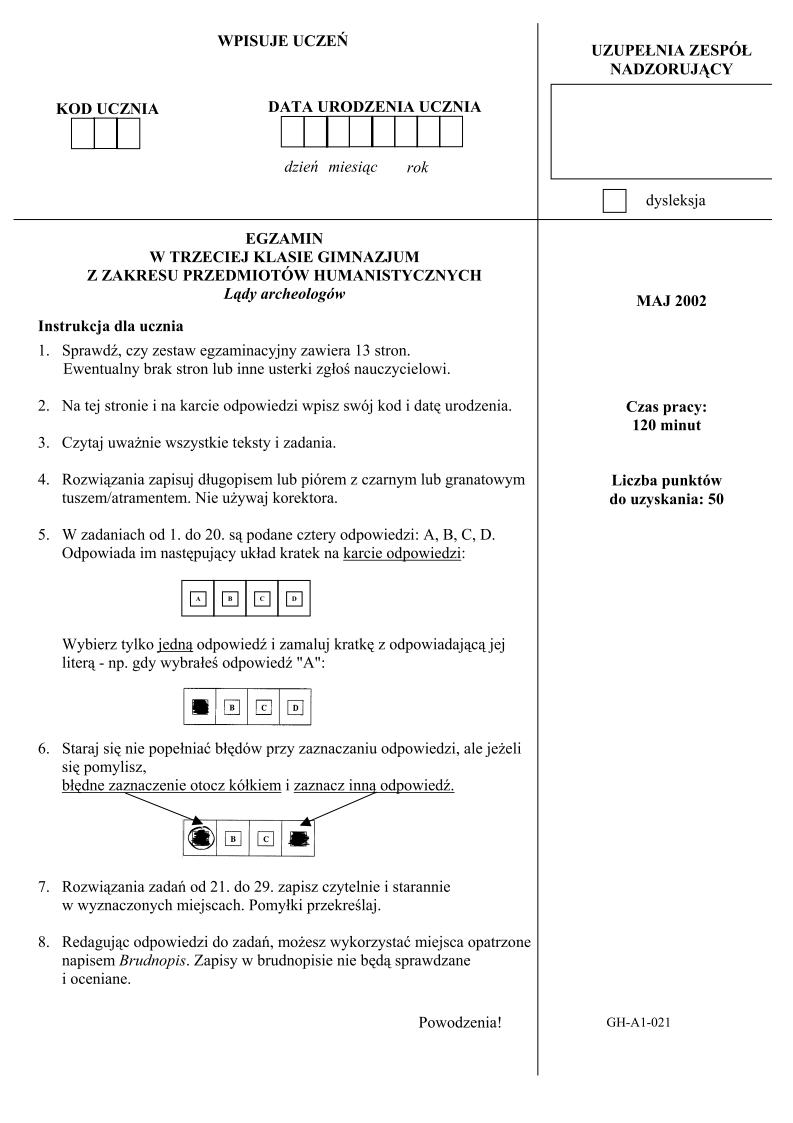 Pytania-czesc-humanistyczna-egzamin-gimnazjalny-2003-strona-01