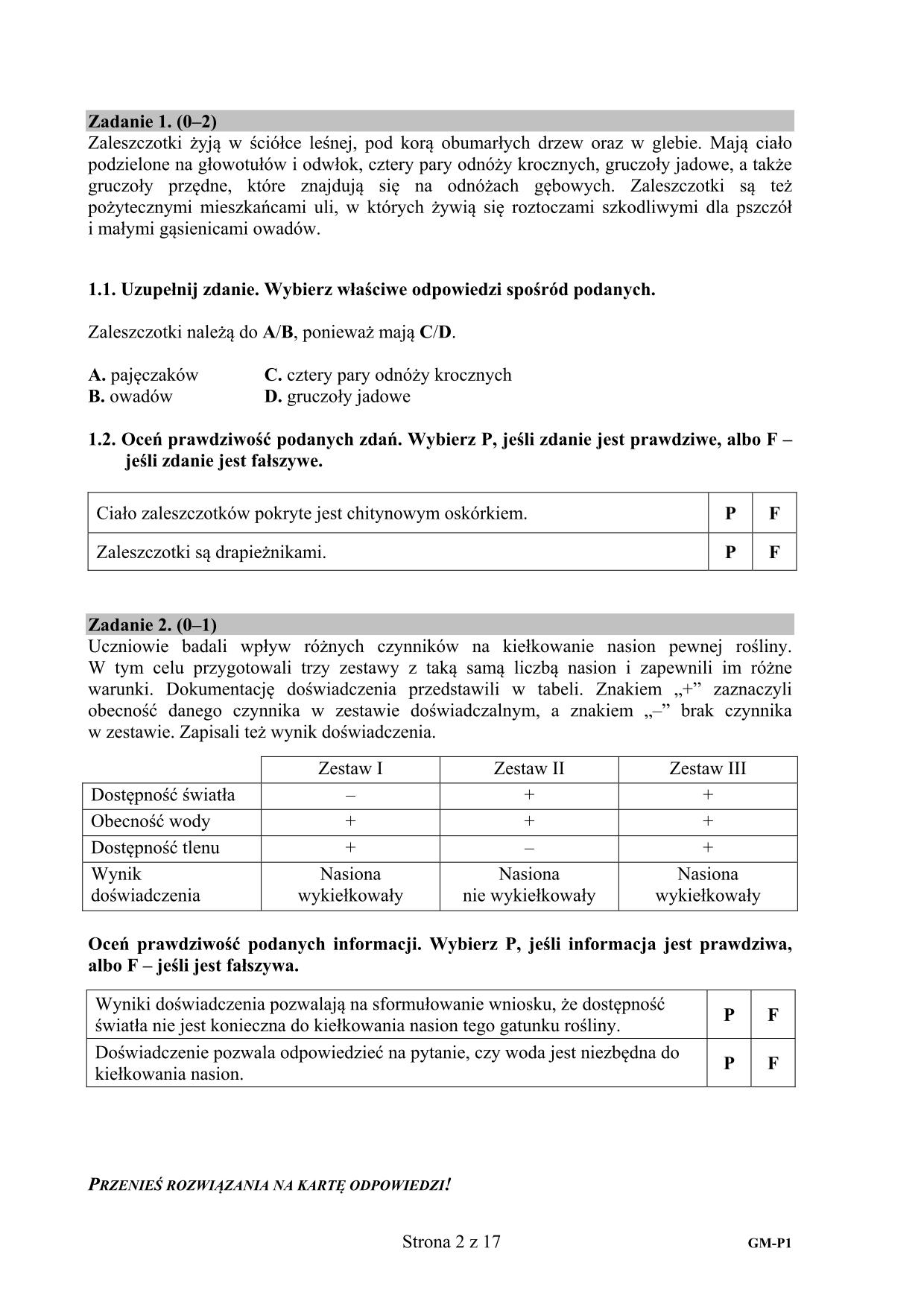 pytania-przedmioty-przyrodnicze-egzamin-gimnazjalny-2015-2