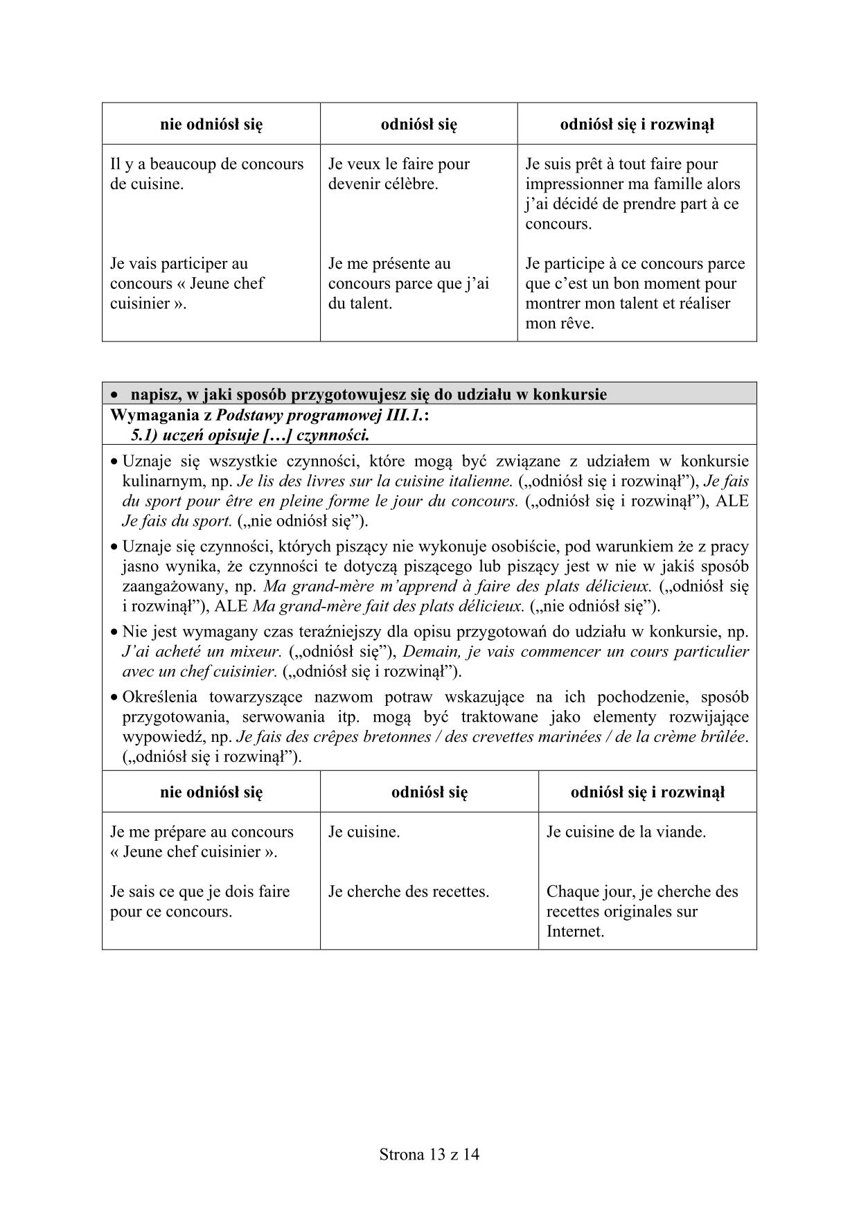 odpowiedzi-francuski-poziom-rozszerzony-egzamin-gimnazjalny-2017 - 13