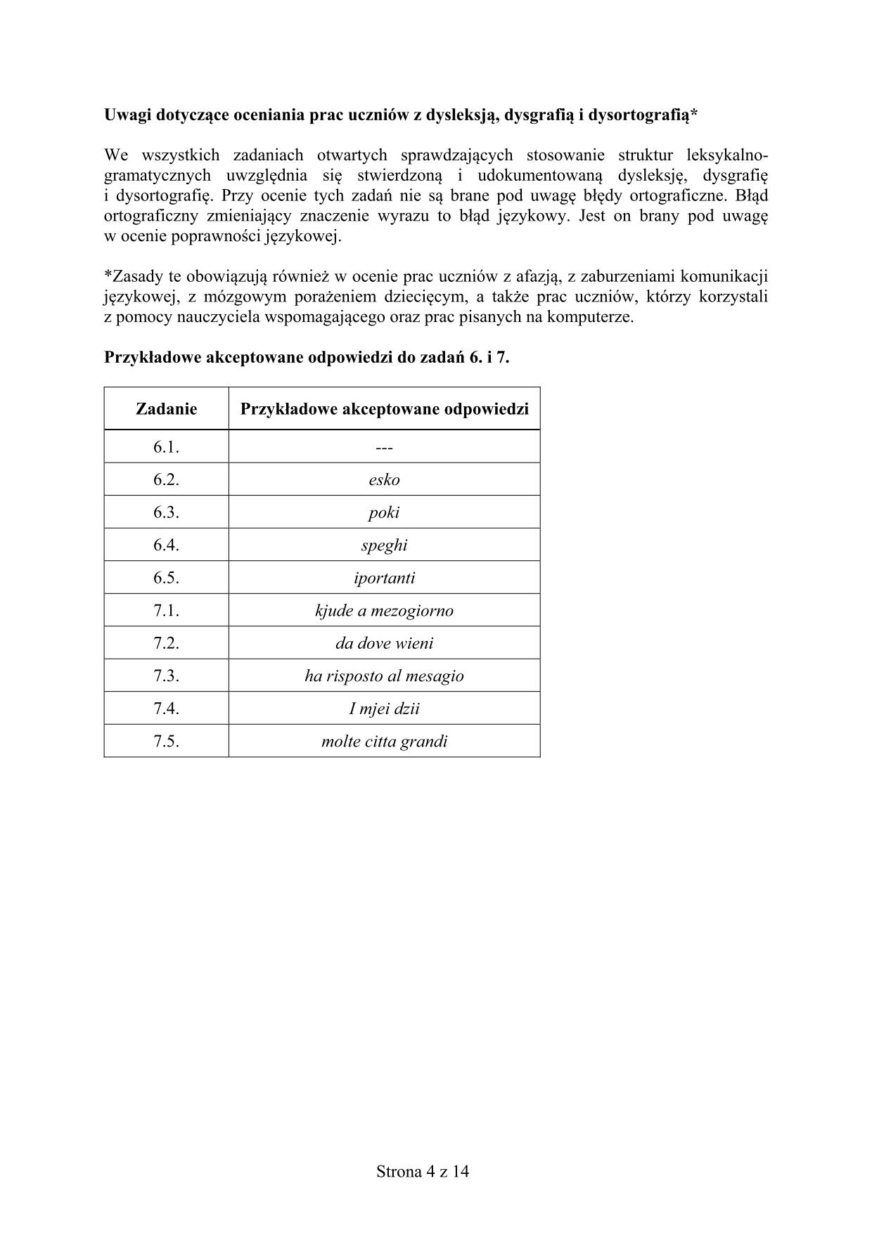 odpowiedzi-wloski-poziom-rozszerzony-egzamin-gimnazjalny-2017 - 4