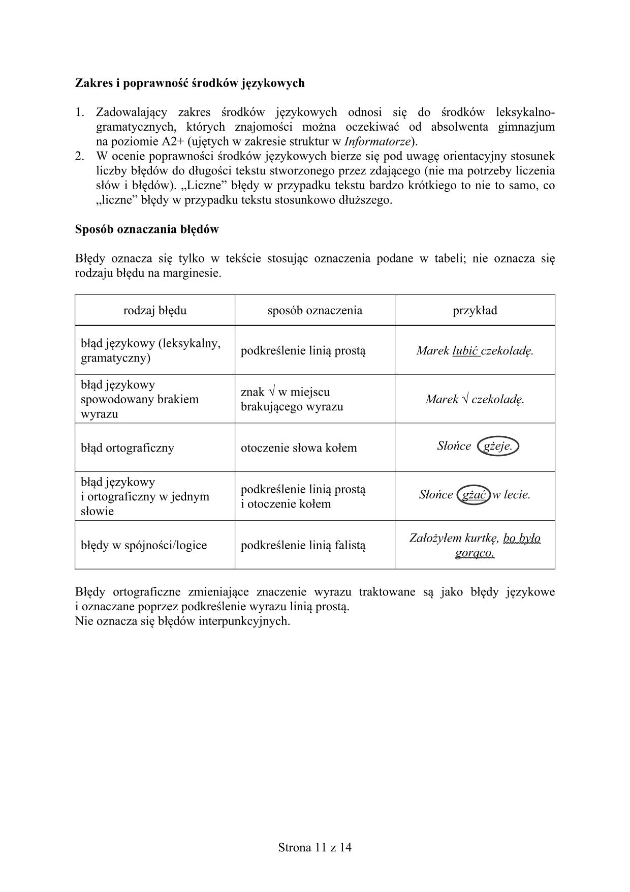 odpowiedzi-wloski-poziom-rozszerzony-egzamin-gimnazjalny-2015-11