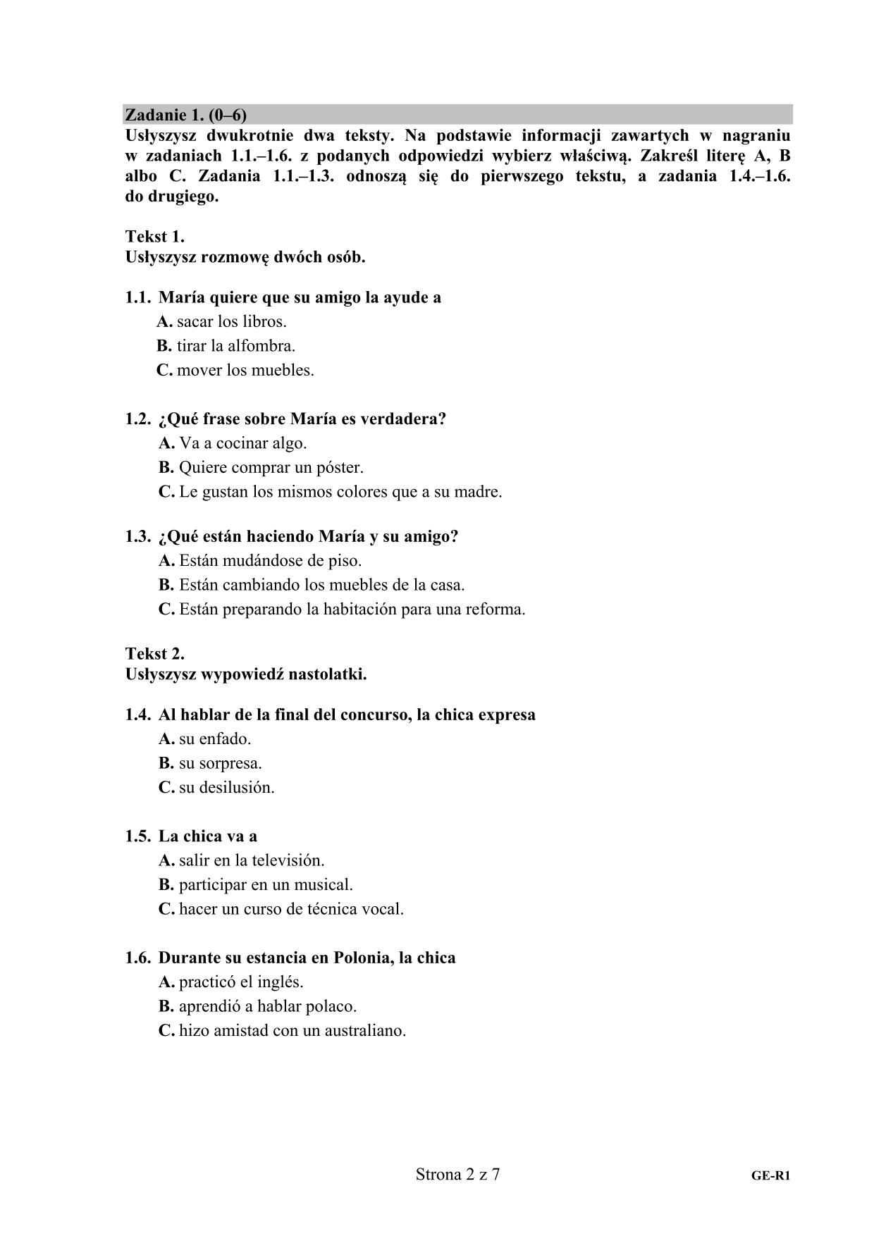 pytania-hiszpański-poziom-rozszerzony-egzamin-gimnazjalny-2015-2
