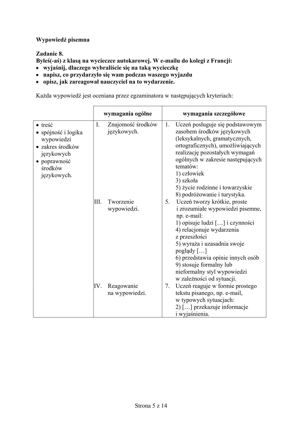 odpowiedzi-francuski-poziom-rozszerzony-egzamin-gimnazjalny-2015-5