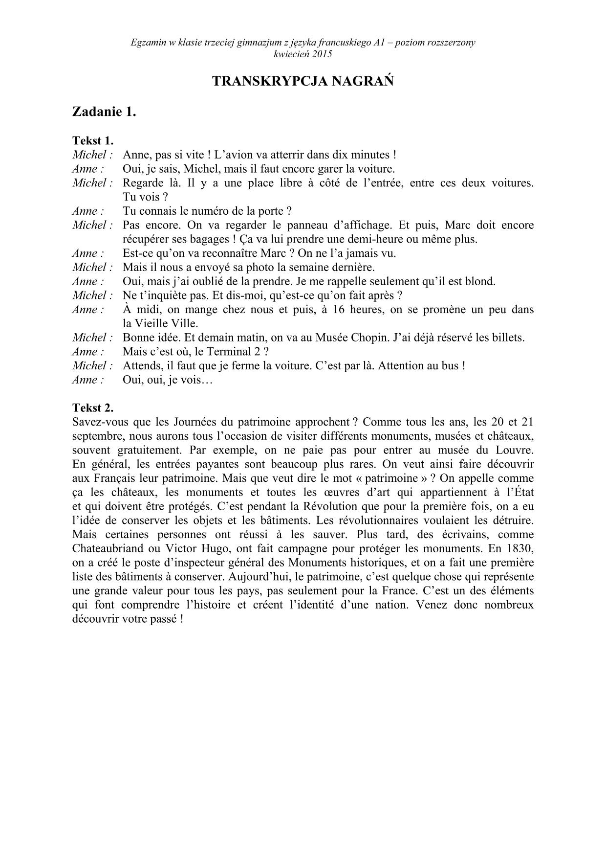 transkrypcja-francuski-poziom-rozszerzony-egzamin-gimnazjalny-2015-1