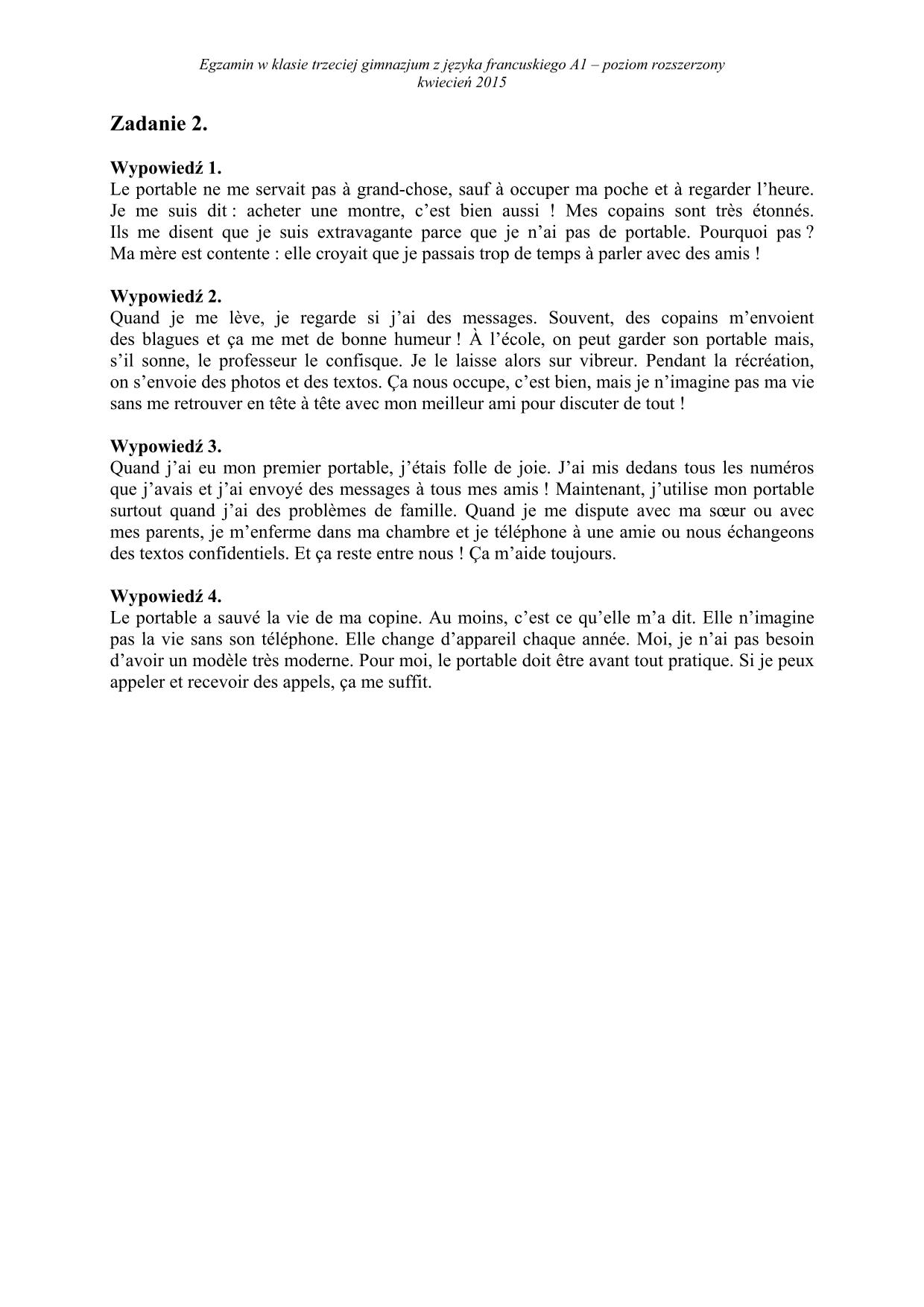 transkrypcja-francuski-poziom-rozszerzony-egzamin-gimnazjalny-2015-2