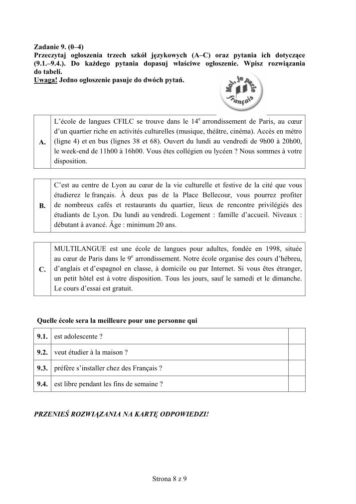 Pytania-francuski-p.podstawowy-egzamin-gimnazjalny-2013-strona-08