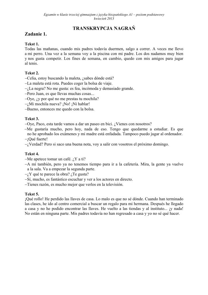 Transkrypcja-hiszpanski-p.podstawowy-egzamin-gimnazjalny-2013-strona-01