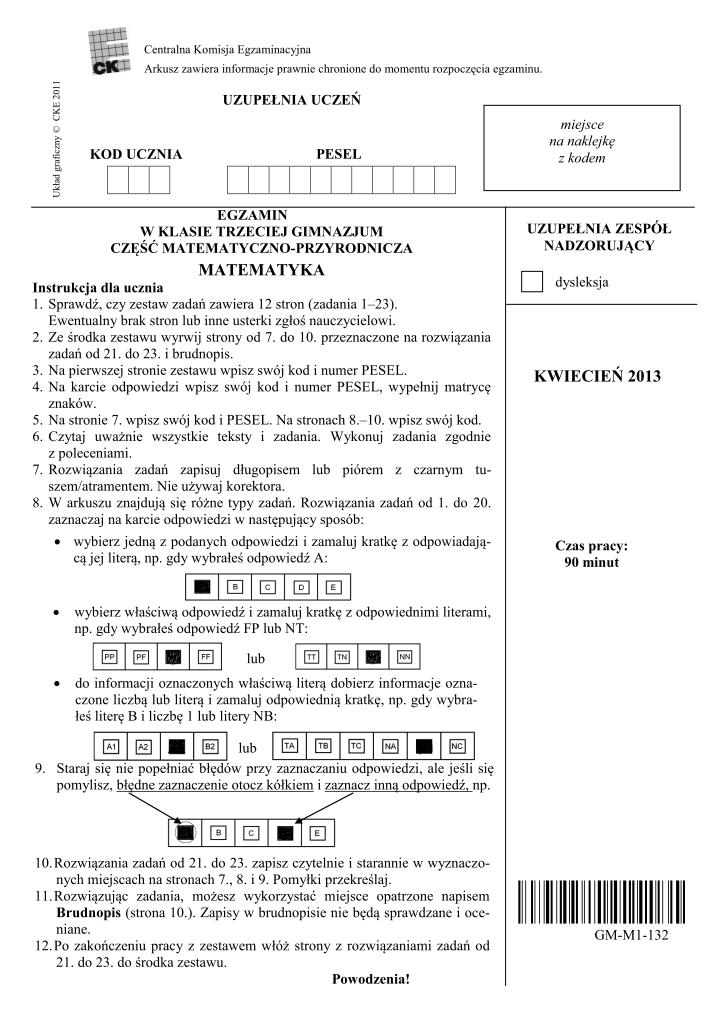 Pytania-matematyka-egzamin-gimnazjalny-2013-strona-01