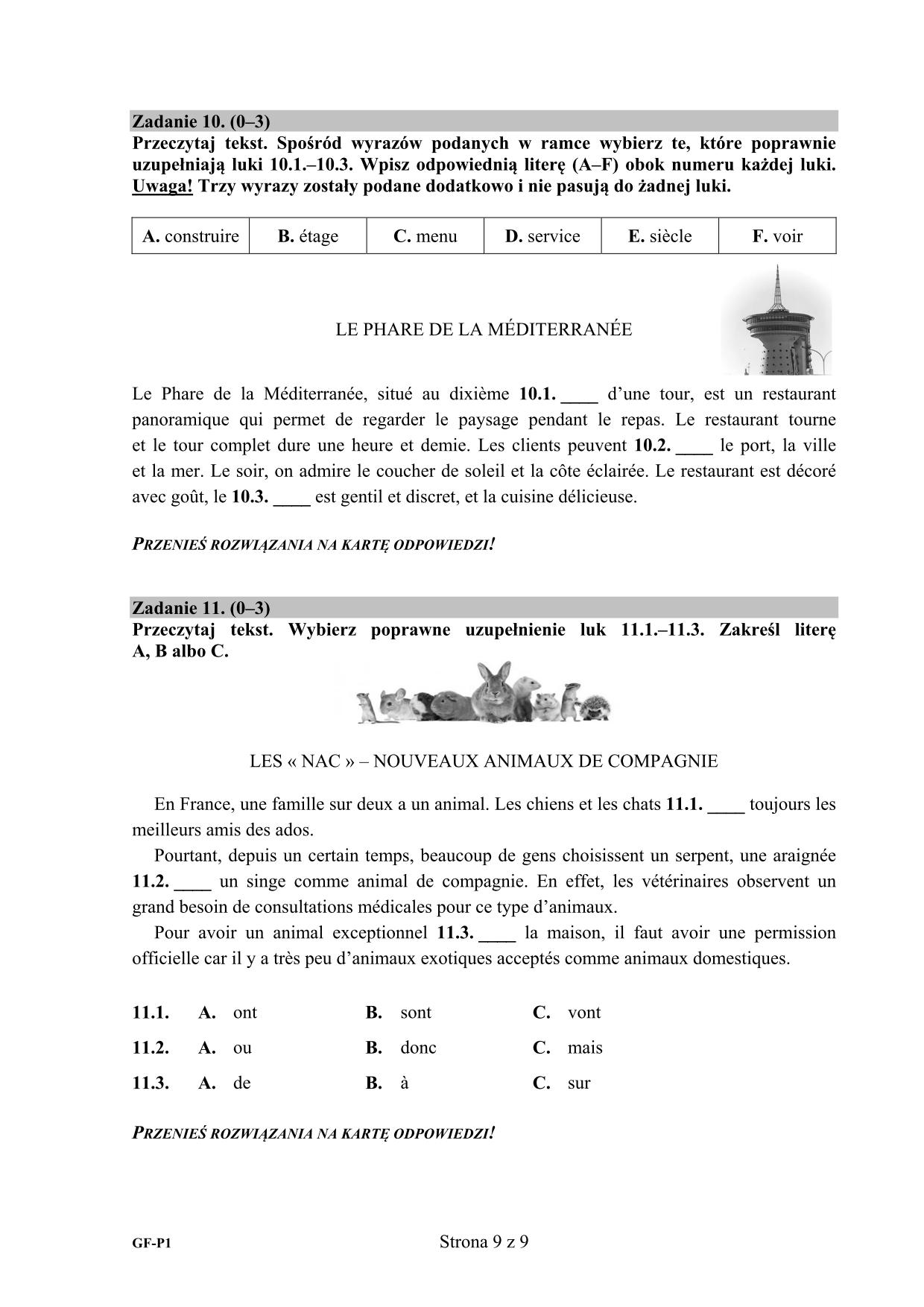 pytania-francuski-poziom-podstawowy-egzamin-gimnazjalny-2016 - 9