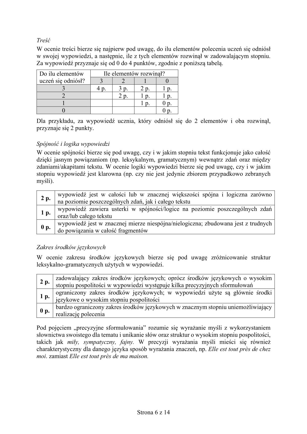 odpowiedzi-francuski-poziom-rozszerzony-egzamin-gimnazjalny-2016-6