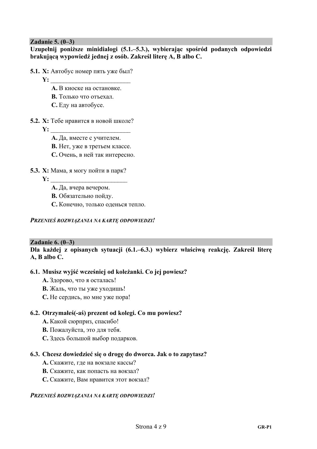 pytania-rosyjski-poziom-podstawowy-egzamin-gimnazjalny-2016 - 4
