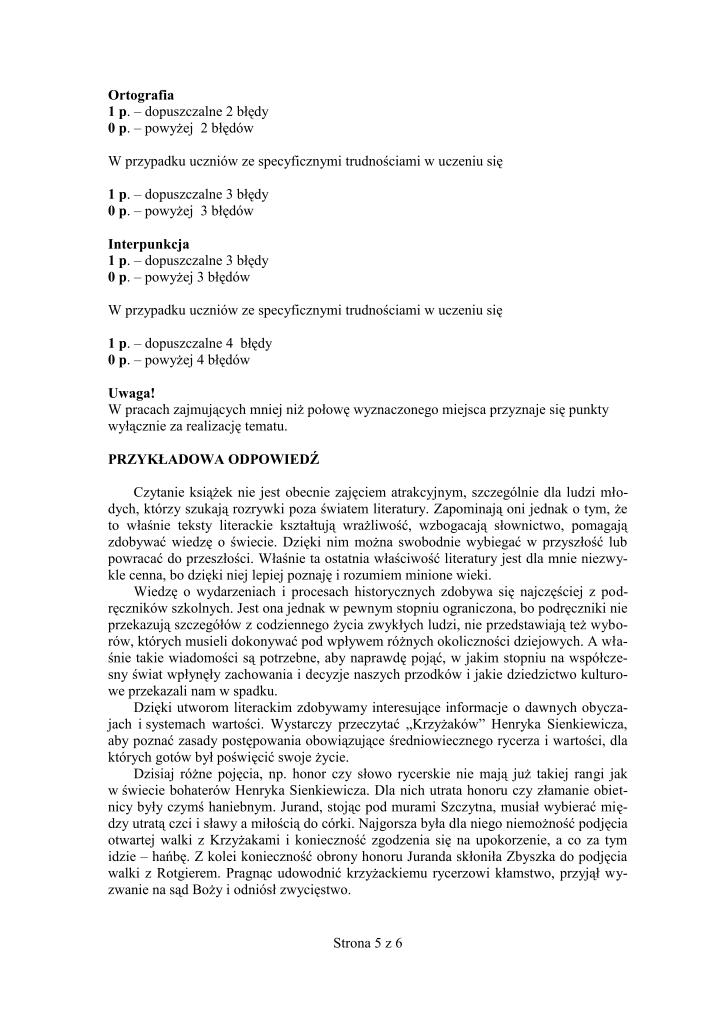 Odpowiedzi-jezyk-polski-egzamin-gimnazjalny-2012-strona-05