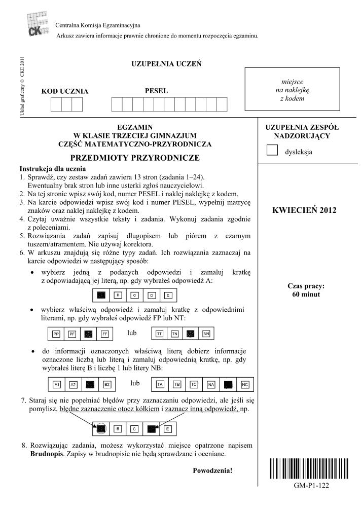 Pytania-przedmioty-przyrodnicze-egzamin-gimnazjalny-2012-strona-01